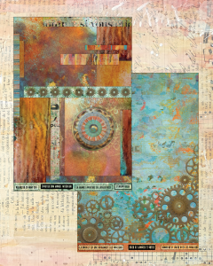 Collection Papiers Fantaisie Rouillée (Azoline)