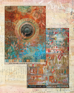 Collection Papiers Fantaisie Rouillée (Azoline)