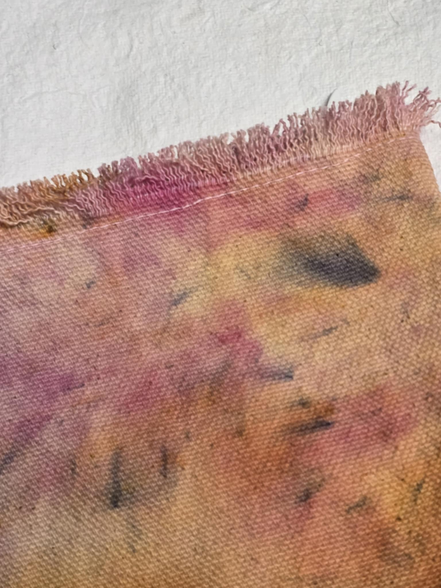 Trousse khadi Rose/orange