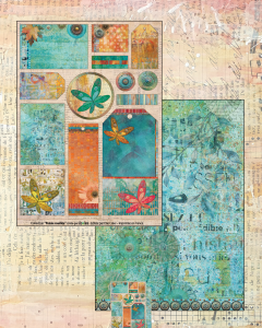 Collection Papiers Fantaisie Rouillée (Azoline)