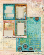 Collection Papiers Fantaisie Rouillée (Azoline)