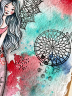 Carnet chiffon 20x20cm