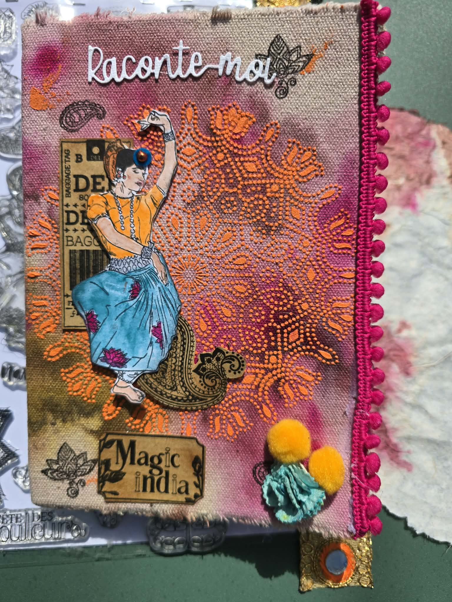 Carnet Rose de Jaipur