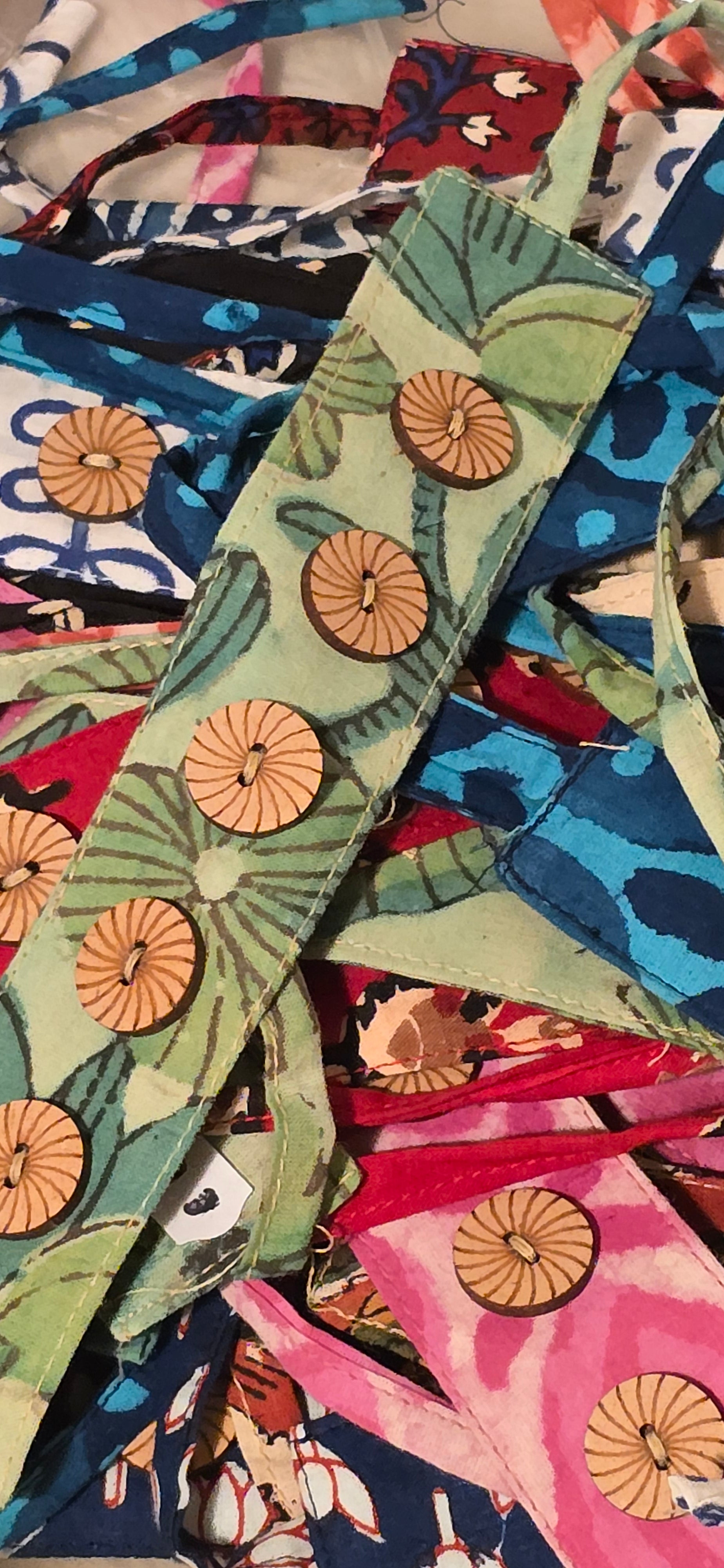 Lien carnet block printing
