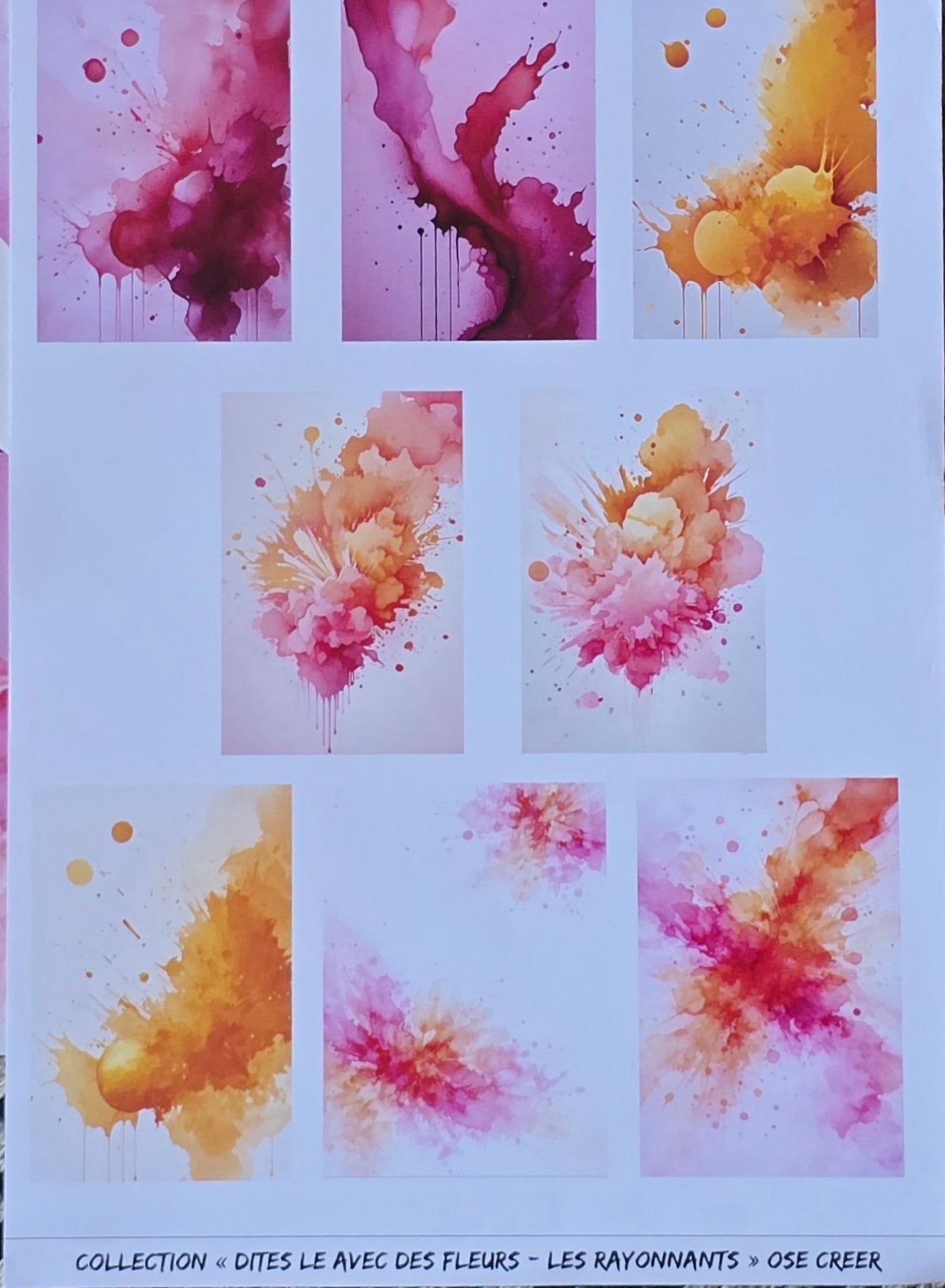 Collection Dites-le avec des fleurs - Les Rayonnants