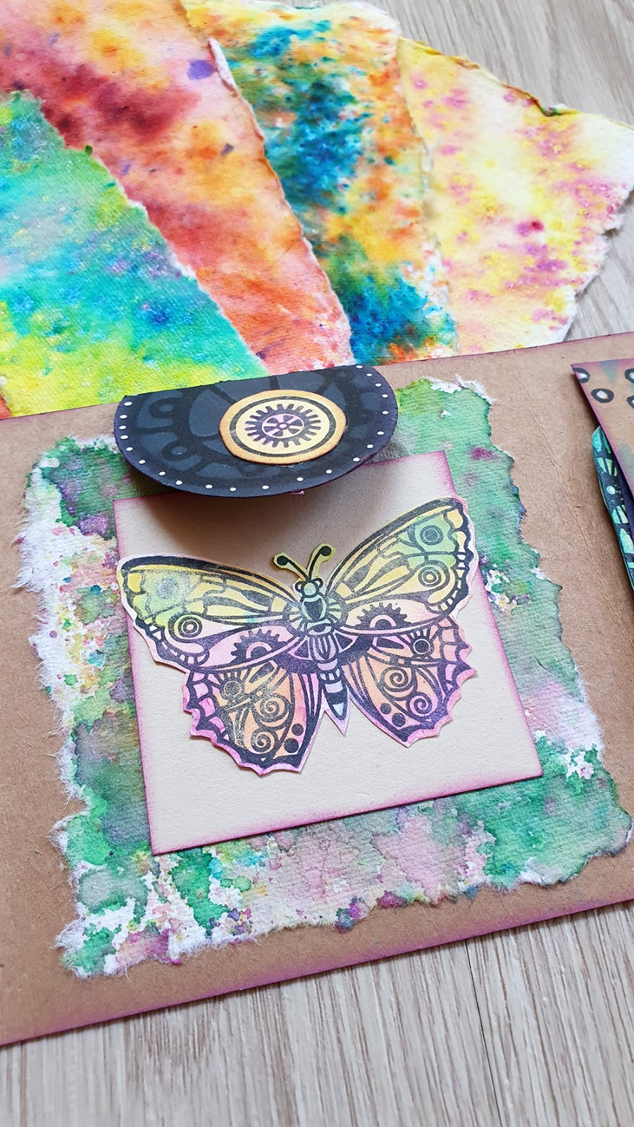 Tampons AALL & Create Papillons par Azoline