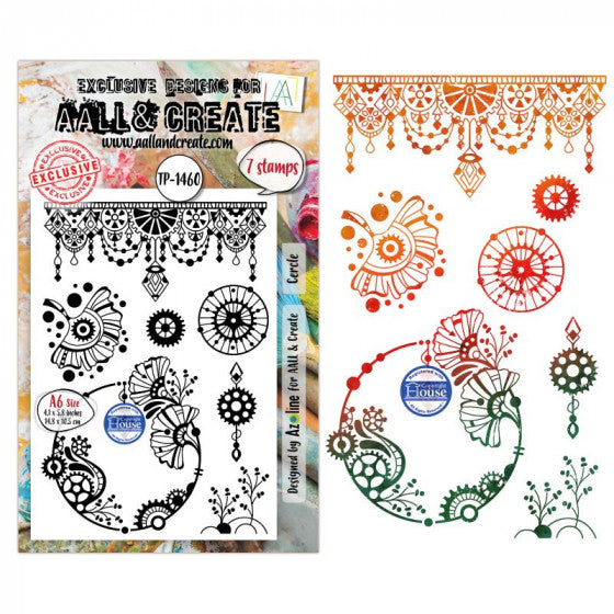 Tampon Clear - Cercle - AALL and Create - Azoline