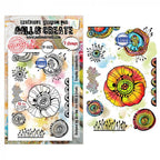 Tampon clear Azoline AAll and Create Graphic coquelicot