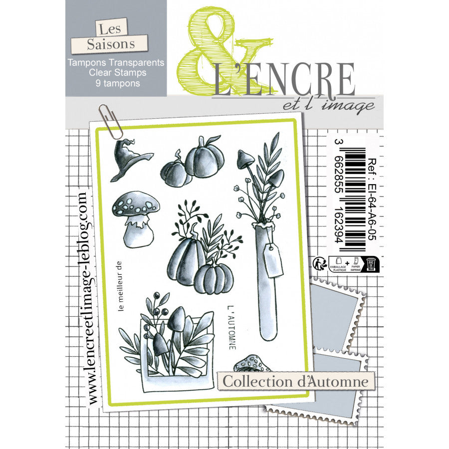 Tampon Clear - Collection d'Automne - L'Encre et l'Image