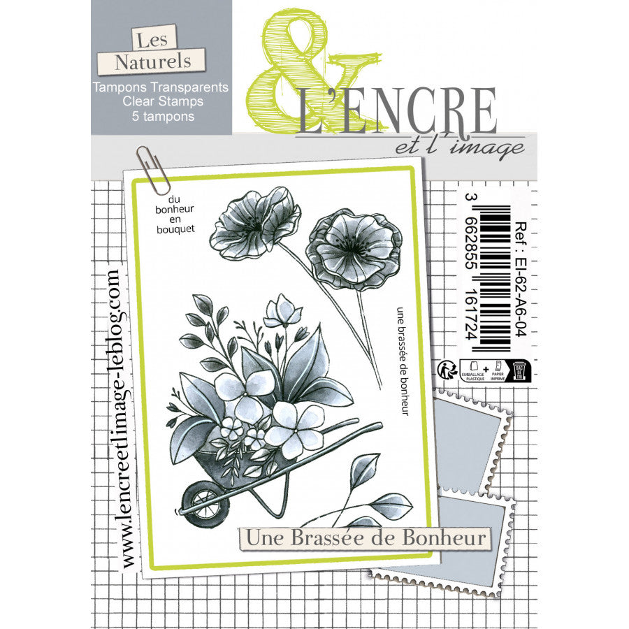 Tampon - Une Brassée de bonheur - L'Encre et L'Image